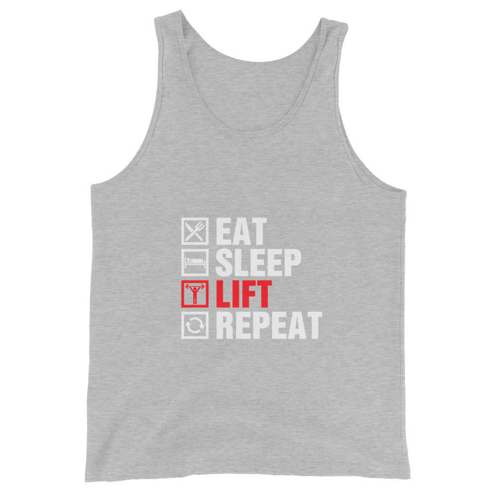 Eat, Sleep, Lift, Repeat - Tank Top