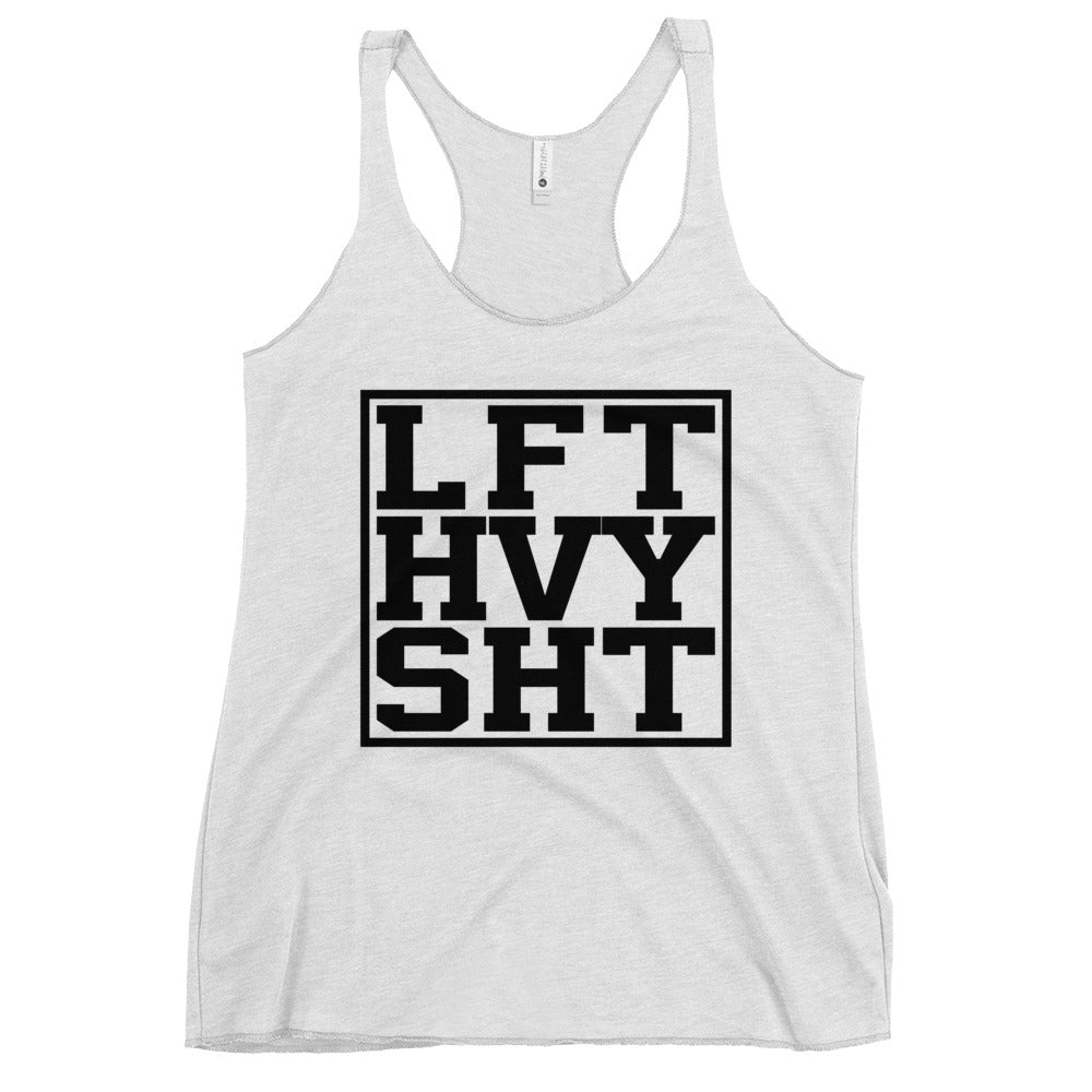 Lift Heavy - Women's Racerback Tank