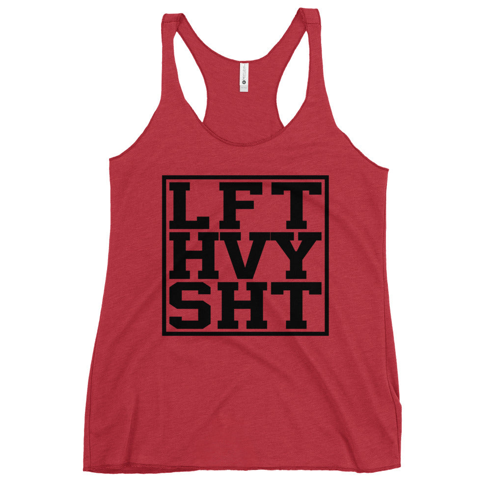 Lift Heavy - Women's Racerback Tank