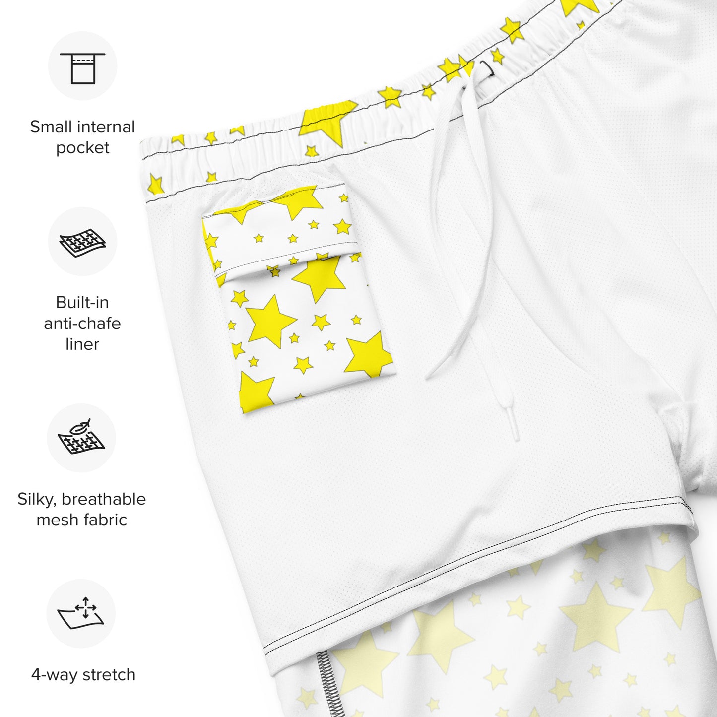 Star Swim Trunks
