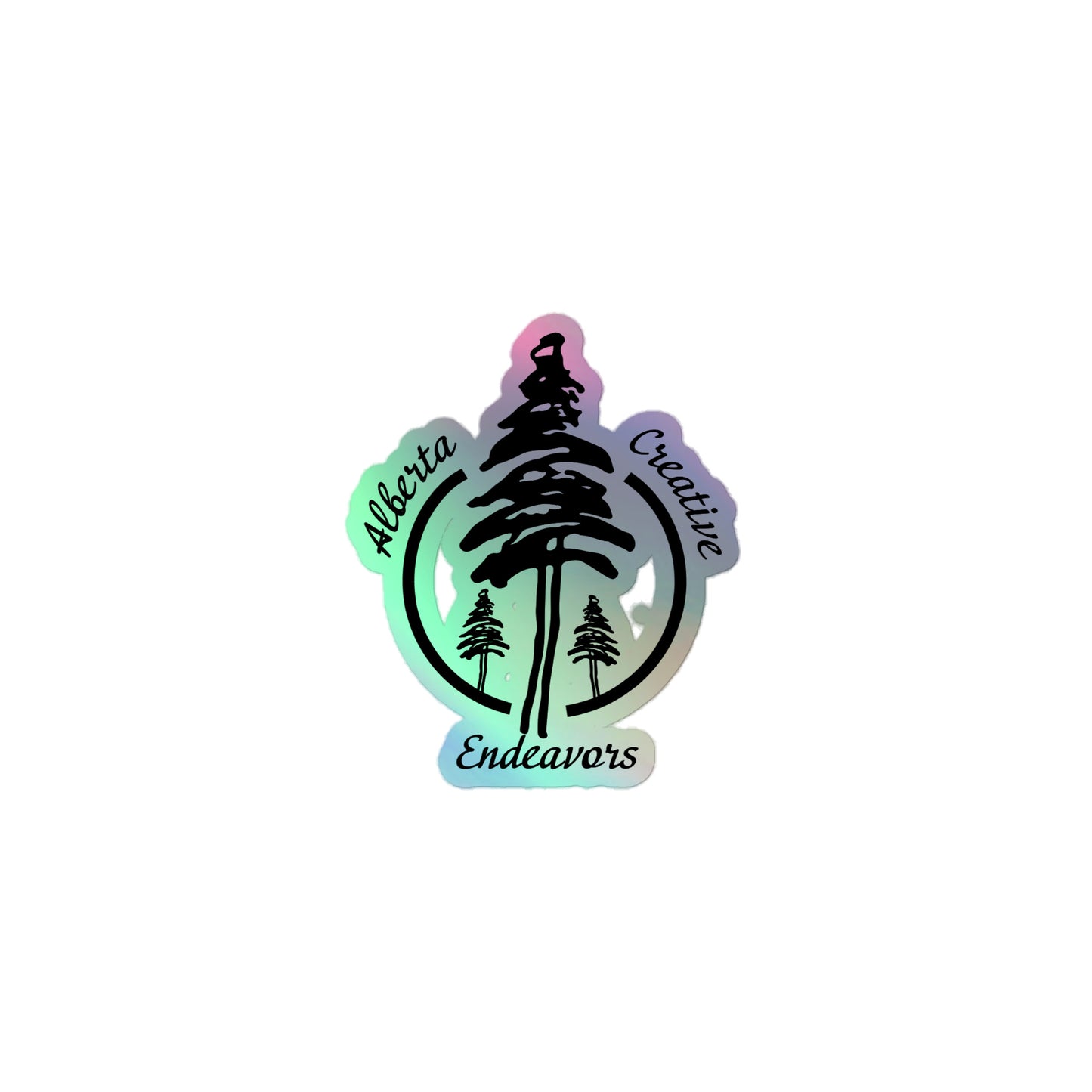 Alberta Creative Endeavors - Holographic stickers