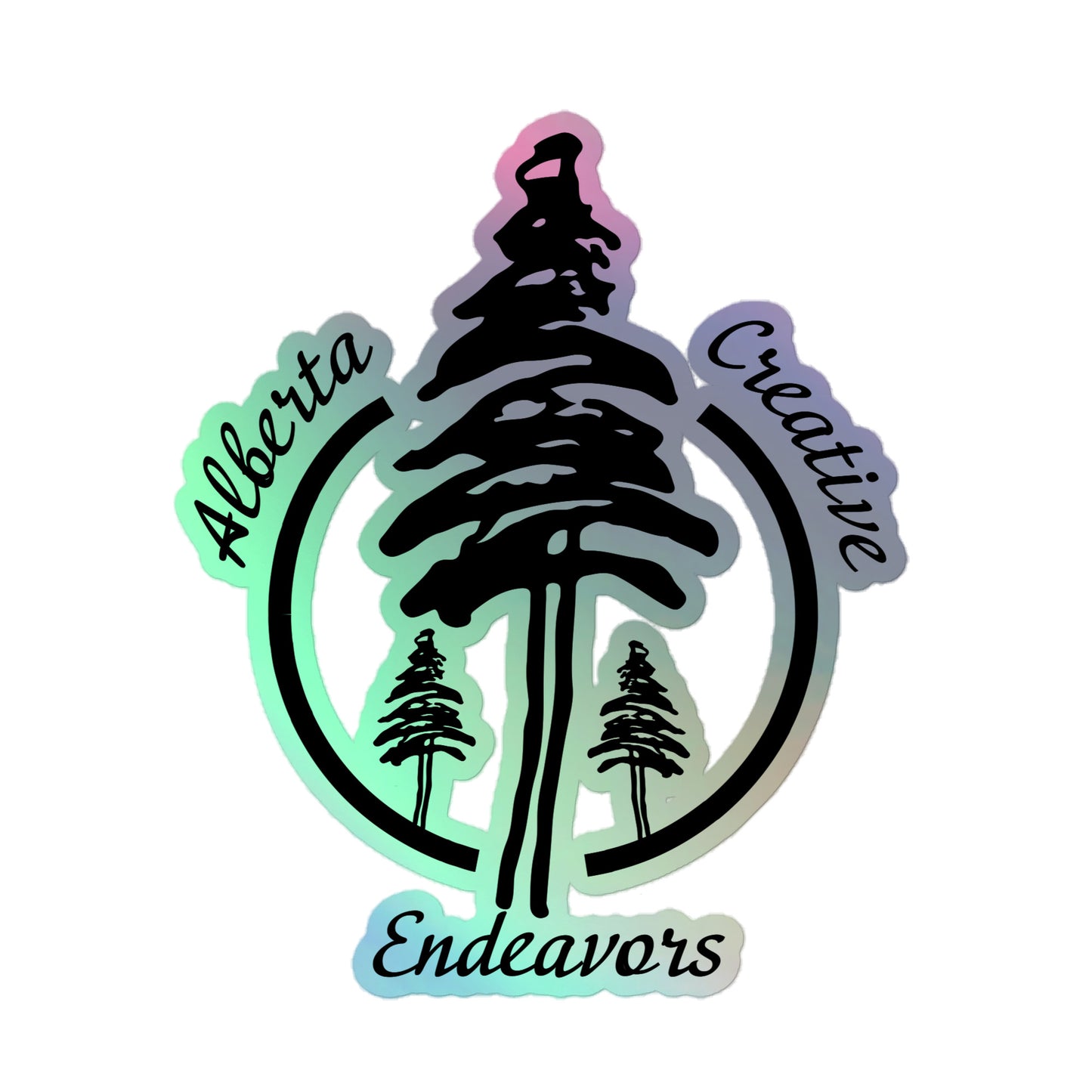 Alberta Creative Endeavors - Holographic stickers