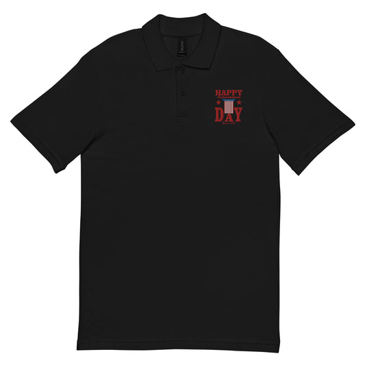 Independence Day Unisex Polo (Embroidered-Front)