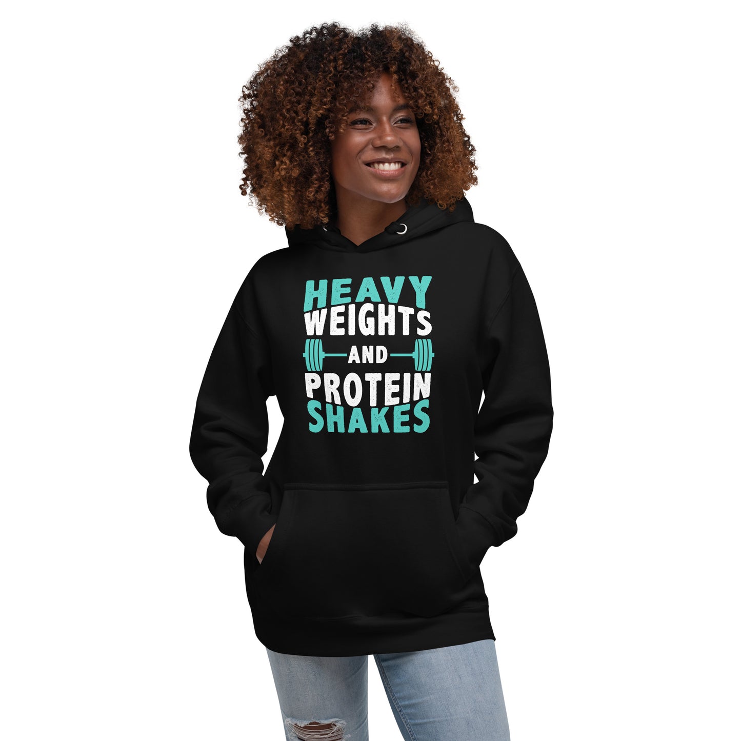 Heavy Weights and Protein Shakes - Hoodie