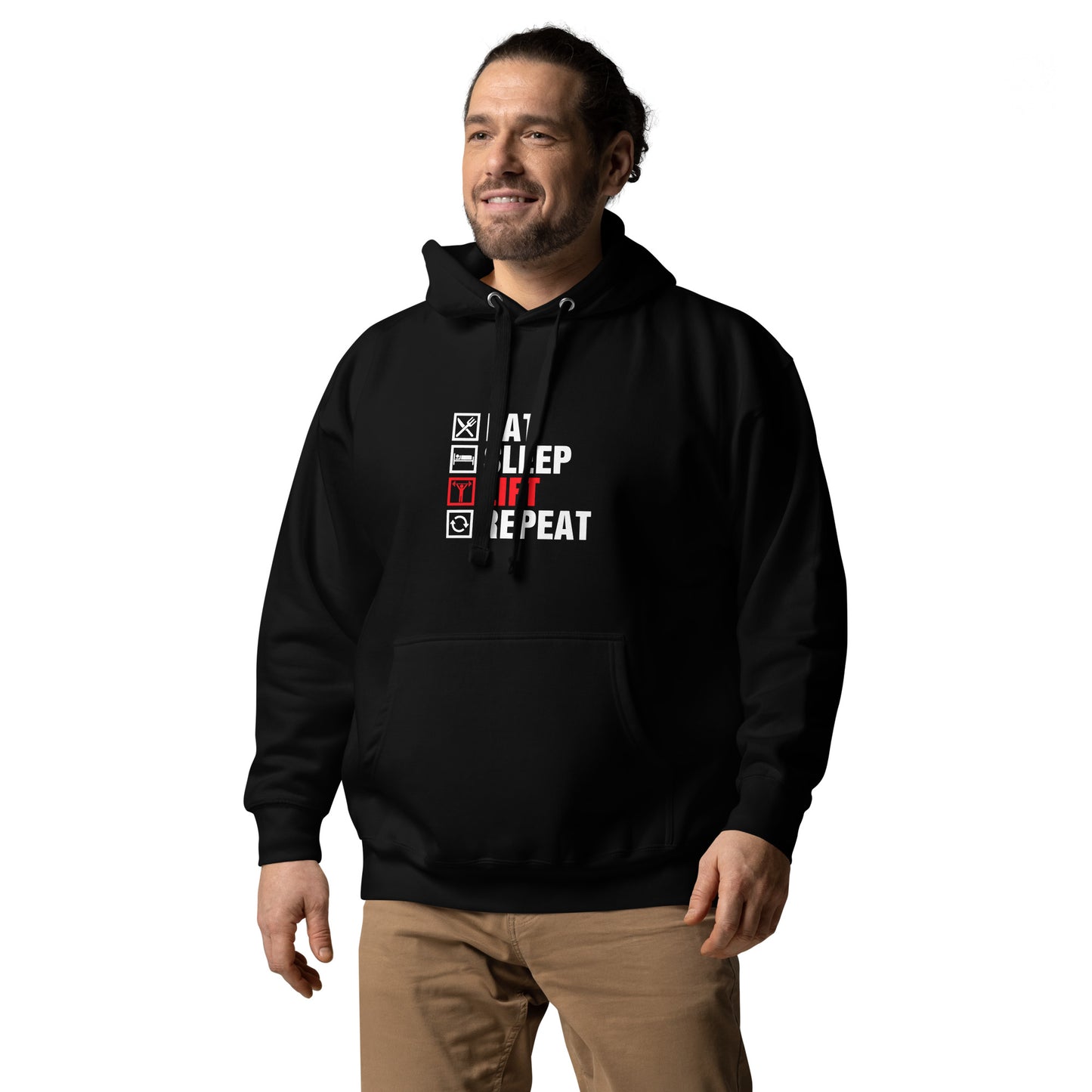 Eat, Sleep, Lift, Repeat - Hoodie