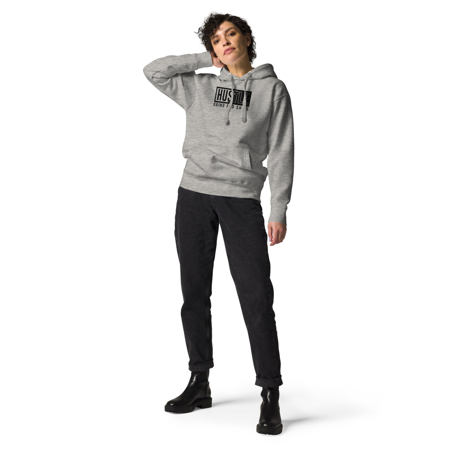 Hustle Grind and Shine Hoodie